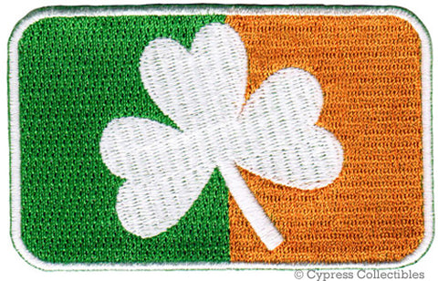 IRELAND CLOVER FLAG PATCH