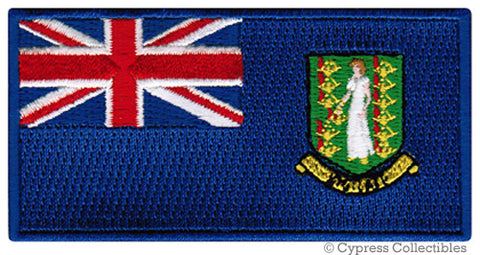 BRITISH VIRGIN ISLANDS FLAG PATCH
