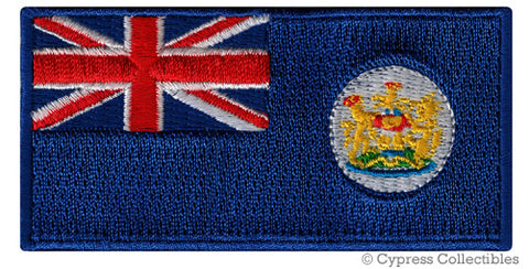 BRITISH-CONTROLLED HONG KONG FLAG PATCH