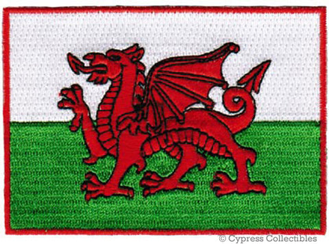 WALES FLAG PATCH