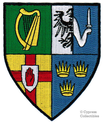 IRELAND COAT OF ARMS PATCH