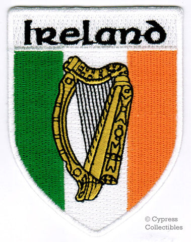IRISH COAT OF ARMS PATCH
