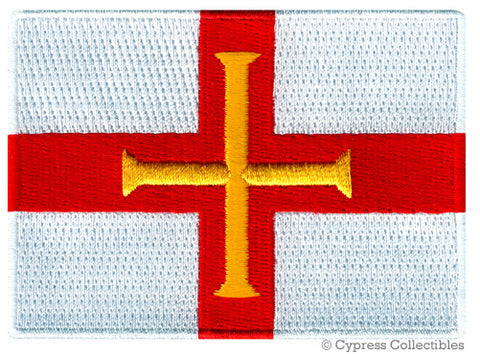 Bailiwick of Guernsey Flag Patch