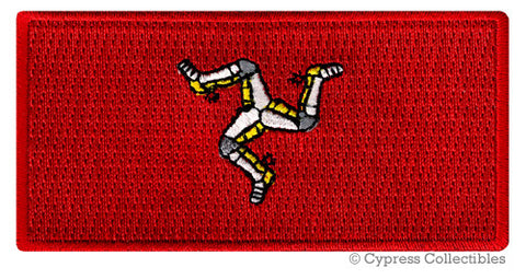 ISLE of MAN FLAG PATCH