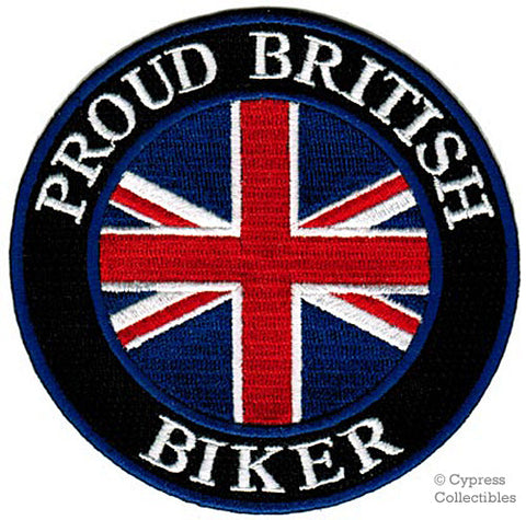 PROUD BRITISH BIKER PATCH